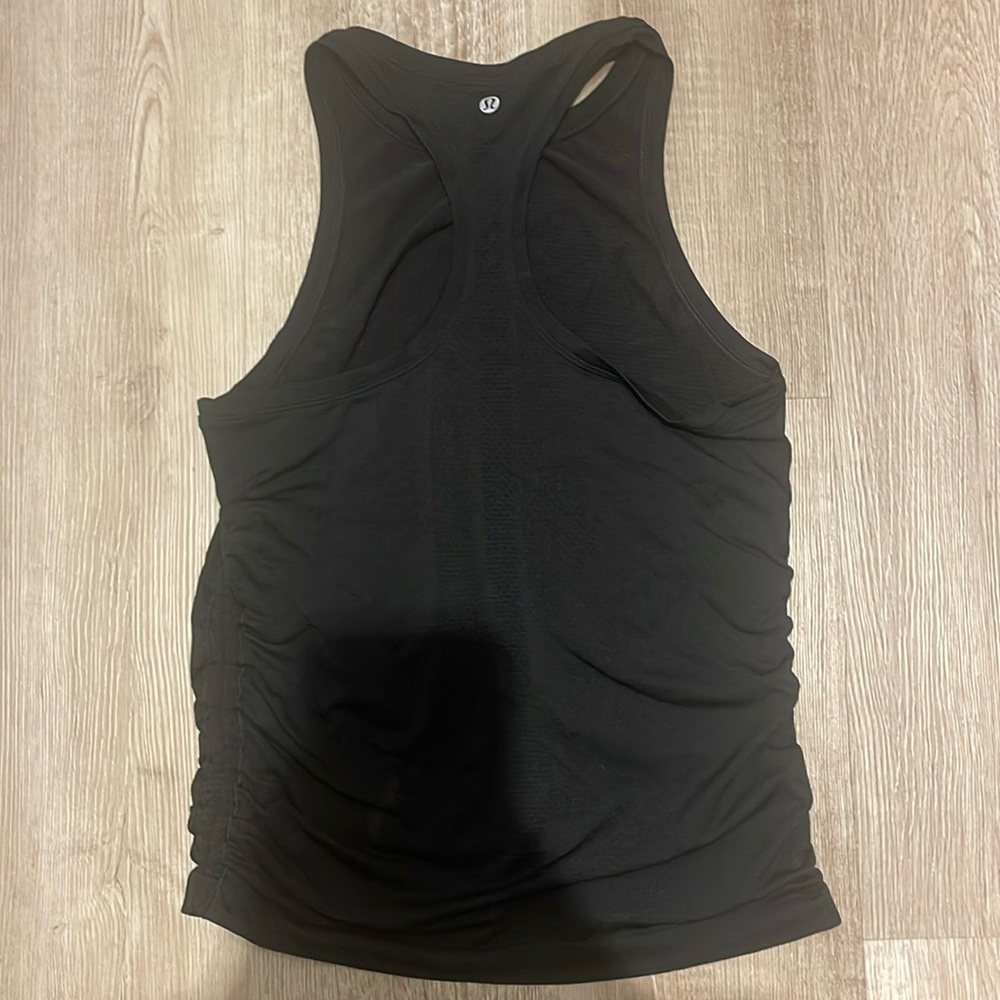 Lululemon Black Swiftly Tech Cinched Tank